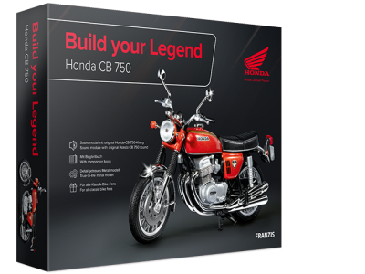 1:24 Franzis 67215 Honda CB 750 Motorcycle - Build Your Legend! - Fr67215 1 - FR67215
