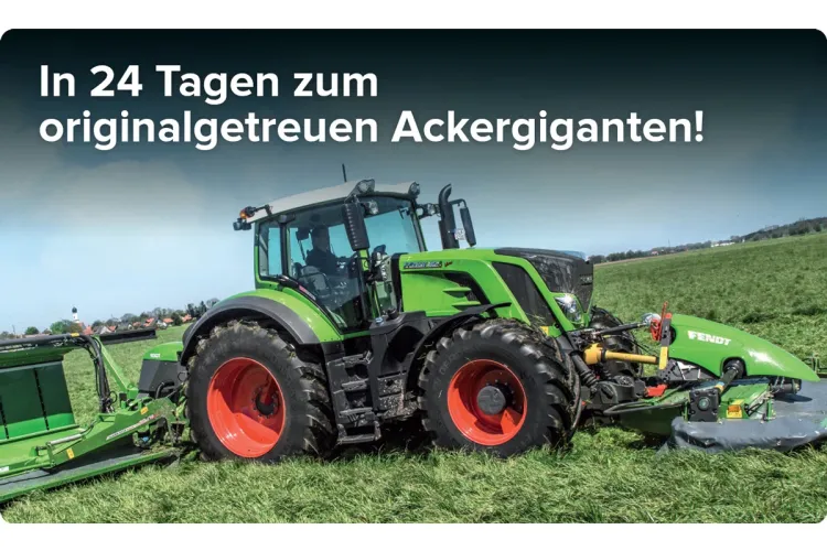 1:32 Franzis 67231 Fendt Tractor - Groen - Adventskalender - Fr67231 6 - FR67231