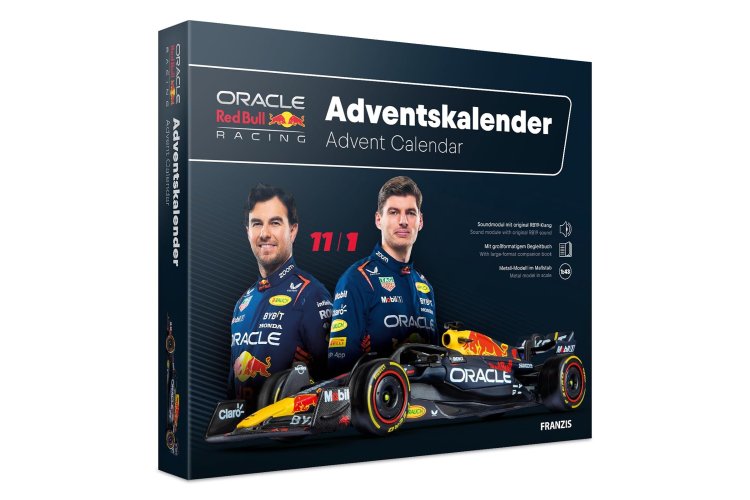 1:43 Franzis 67235 Oracle Red Bull Racing RB19 F1 - Max verstappen No.1 - Adventskalender - Fr67235 1 - FR67235