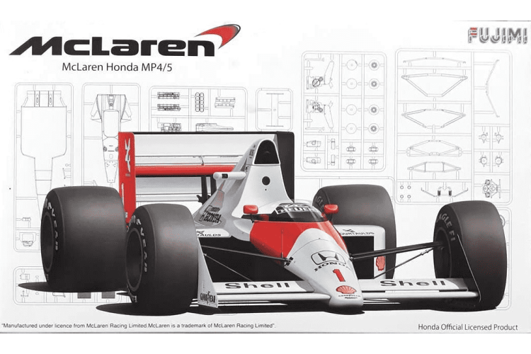 1:20 Fujimi 09193 McLaren Honda MP4/5 1989 Racing Car - Fu09193 1 - FU09193