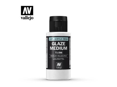 Vallejo 73596 Glaze Medium - Acryl (60 ml) - Glaze medium vallejo 73596 60ml - VAL73596-XS