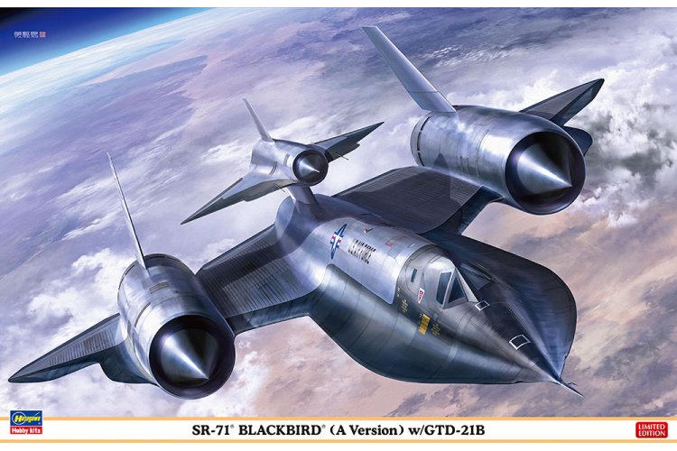 1:72 Hasegawa 02395 SR-71 Blackbird (A Version) w/GTD-21B - Has02395 1 - HAS02395