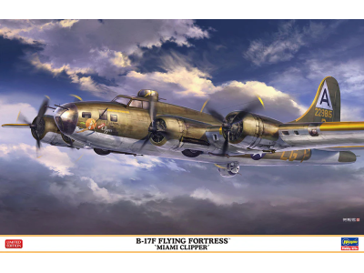 1:72 Hasegawa 02462 B-17F Flying Fortress `Miami Clipper´ Limited Edition - Has02462 - HAS02462