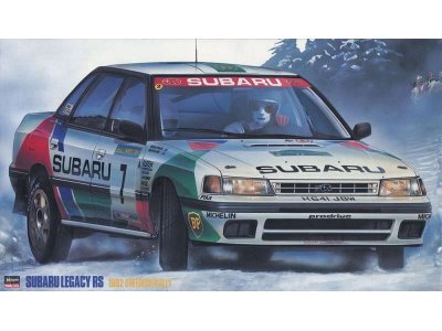 1:24 Hasegawa 20290 Subaru Legacy RS1992 - Swedish Rally - Has20290 - HAS20290