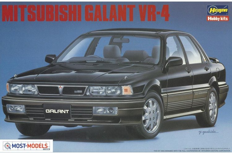 1:24 Hasegawa 20292 Mitsubishi Galant VR4 - Has20292 1 - HAS20292