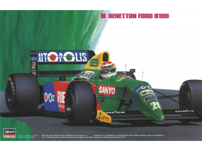 1:24 Hasegawa 20340 Benetton Ford B190 - F1 car - Has20340 - HAS20340