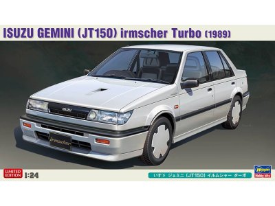 1:24 Hasegawa 20377 Isuzu Gemini (JT150) Irmscher Turbo 1989 - Has20377 - HAS20377