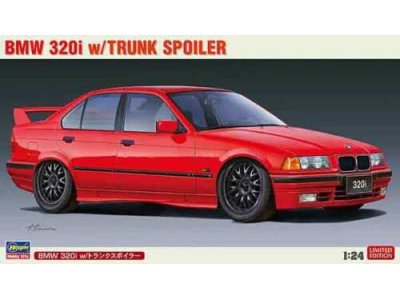 1:24 Hasegawa 20592 BMW 320i with Trunk Spoiler - Has20592 - HAS20592