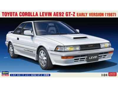 1:24 Hasegawa 20596 Toyota Corolla Levin AE92 GT-Z Early Version - Has20596 - HAS20596