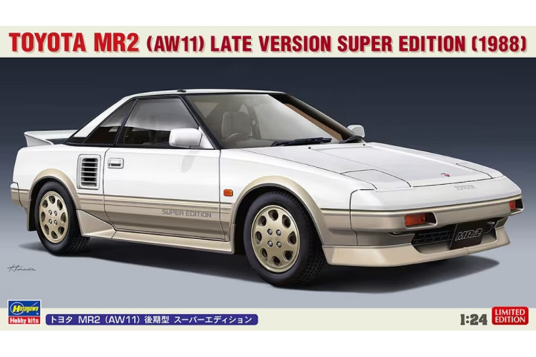 1:24 Hasegawa 20604 Toyota MR2 (AW11) Late Version Super Edition 1988 - Has20604 1 - HAS20604