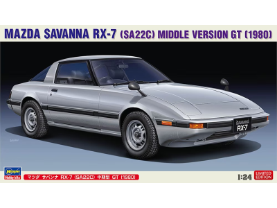 1:24 Hasegawa 20635 Mazda Savanna RX-7 (SA22C) Middle Version GT - 1980 - Has20635 - HAS20635