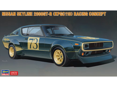 1:24 Hasegawa 20642 Nissan Skyline 2000GT-R (KPGC110) Racing Concept - Car - Has20642 - HAS20642