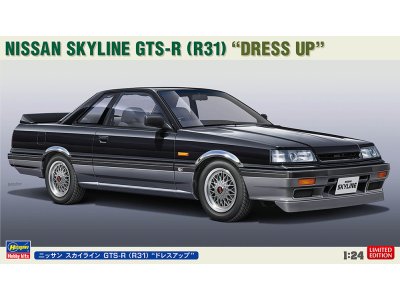 1:24 Hasegawa 20657 Nissan Skyline GTS-R (R31) Dress up - Has20657 - HAS20657
