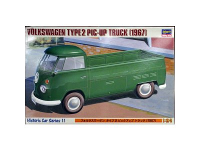 1:24 Hasegawa 21211Volkswagen VW Type2 Pic-up Truck 1967 - Has21211 - HAS21211