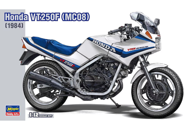 1:12 Hasegawa 21514 Honda VT250F - MC08- 1984 - Has21514 1 - HAS21514