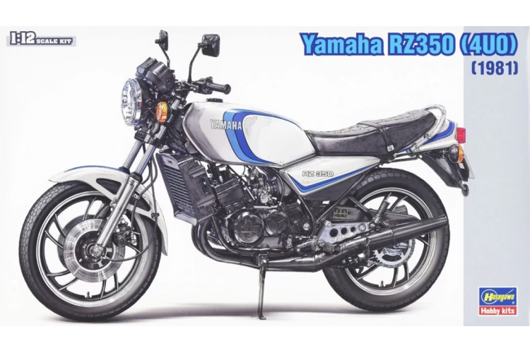 1:12 Hasegawa 21515 Yamaha RZ350 Motor (4U0) 1981 - Has21515 1 - HAS21515