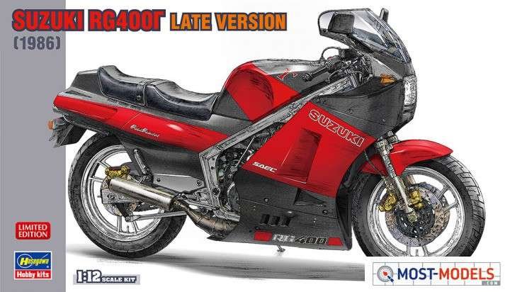 1:12 Hasegawa 21728 Suzuki RG400I Motor - Has21728 1 - HAS21728