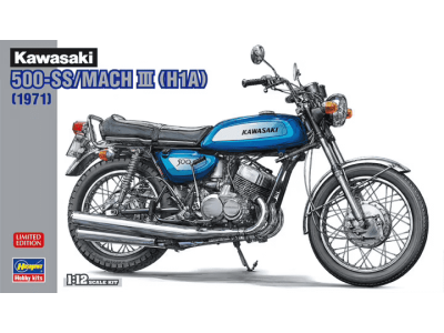 1:12 Hasegawa 21735 Kawasaki 500-SS Mach III Motor - Has21735 - HAS21735