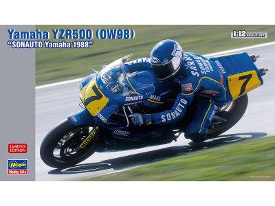 1:12 Hasegawa 21752 Yamaha YZR500 (0W98) Sonauto Yamaha 1988 - Has21752 - HAS21752