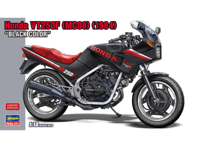 1:12 Hasegawa 21755 Honda VT250F (MC08) (1984) 'Black Color' - Limited Edition - Has21755 - HAS21755