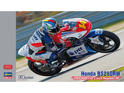 1:12 Hasegawa 21757 Honda RS250RW "2009 WGP250 Czech Republic GP" Race Motorcycle - Has21757 - HAS21757