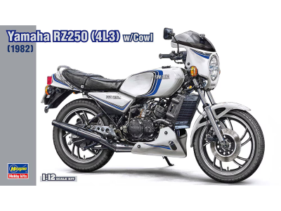 1:12 Hasegawa 21758 Yamaha RZ250 (4L3) w/Cowl - 1982 - Motorcycle - Has21758 - HAS21758