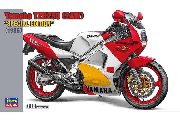 1:12 Hasegawa 21759 Yamaha TZR250 (2AW) "Special Edition" 1986 - Motorfiets - Has21759 1 - HAS21759