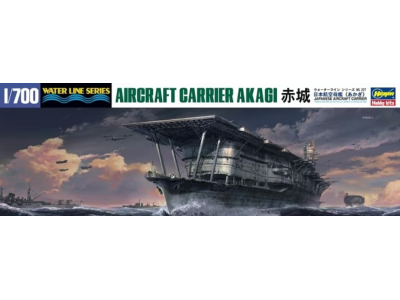 1:700 Hasegawa 49227 Water Line Series Aircraft Carrier Akagi - Has49227 - HAS49227