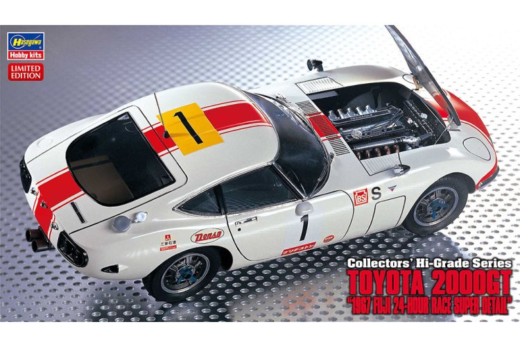 1:24 Hasegawa 51153 Toyota 2000GT - 1967 Fuji 24-Hour Race Super Detail - Has51153 3 - HAS51153