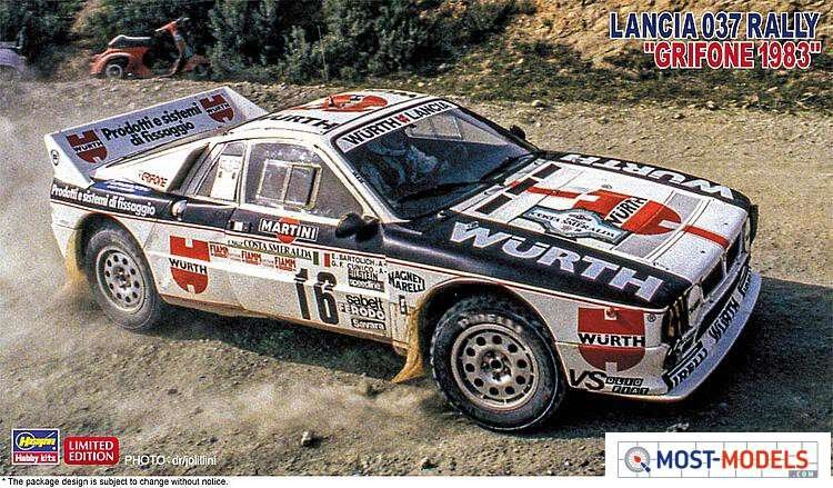 1:24 Hasegawa 20447 Lancia 037 Rally Grifone 1983 - Has620447 1 - HAS20447