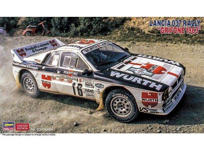 1:24 Hasegawa 20447 Lancia 037 Rally Grifone 1983 - Has620447 - HAS20447