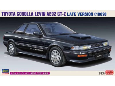 1:24 Hasegawa 20486 Toyota Corolla Levin AE92 GT-Z Car - Has620486 - HAS20486