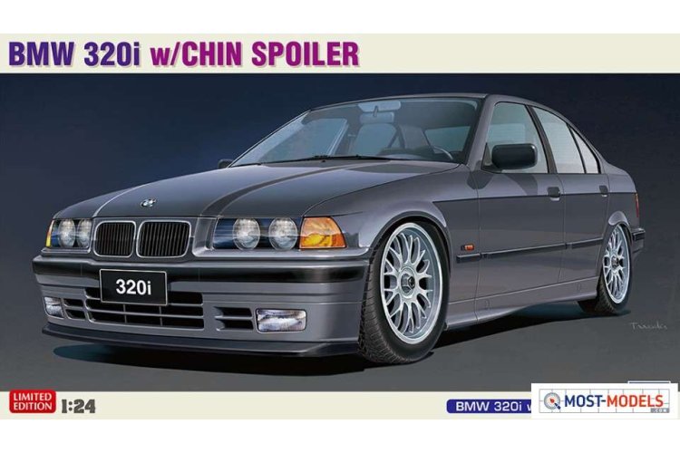 1:24 Hasegawa 20491 BMW 320I with Spoiler Car - Has620491 1 - HAS20491