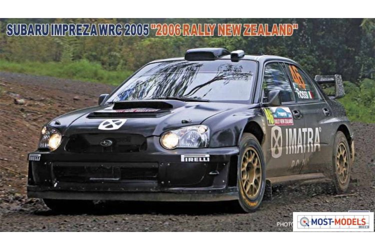 1:24 Hasegawa 20506 Subaru Impreza WRC 2005/6 Rally New Zealand - Has620506 1 - HAS20506