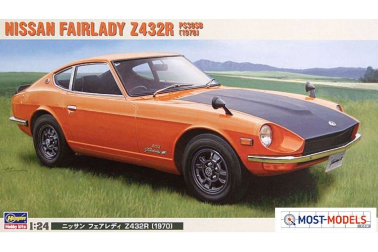 1:24 Hasegawa 21218 Nissan Fairlady Z432R HC18 Car - Has621118 1 - HAS21118