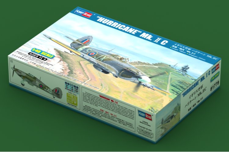 1:48 HobbyBoss 81778 Hawker Hurricane Mk.II - Hbs81778 2 - HBS81778