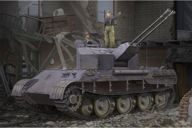 1:35 HobbyBoss 84535 German Flakpanzer V Ausf.A - Hbs84535 1 - HBS84535