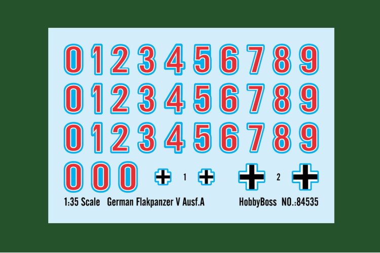 1:35 HobbyBoss 84535 German Flakpanzer V Ausf.A - Hbs84535 2 - HBS84535