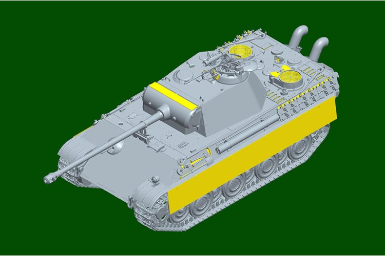 1:35 HobbyBoss 84552 German Panther G - Late version - Hbs84552 4a - HBS84552