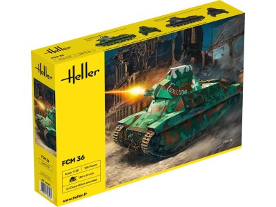 1:35 Heller 30322 FCM36 Tank - Hel30322 - HEL30322