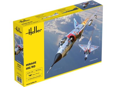 1:48 Heller 30422 Mirage IIIE-O-R-RD-EE-EA - Hel30422 - HEL30422