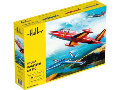 1:48 Heller 30510 Fouga Magister CM 170 - Hel30510 - HEL30510