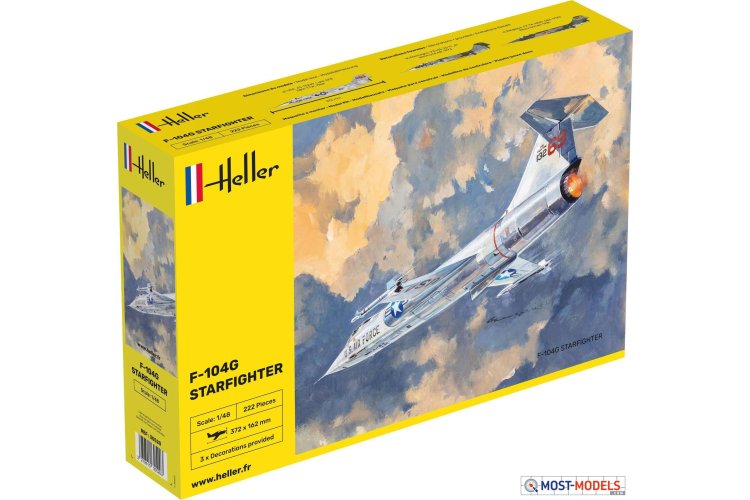 1:48 Heller 30520  F-104G Starfighter  - Hel30520 heller starfighter 1 - HEL30520