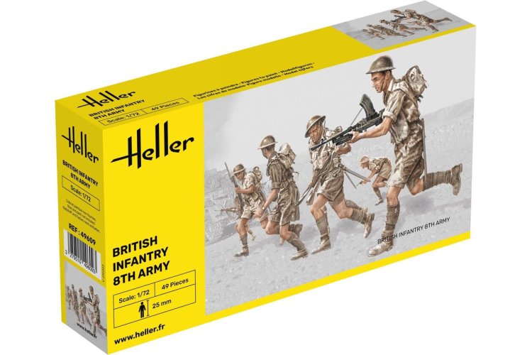 1:72 Heller 49609 British Infantry 8th Army - Figuren - Hel49609 1 - HEL49609