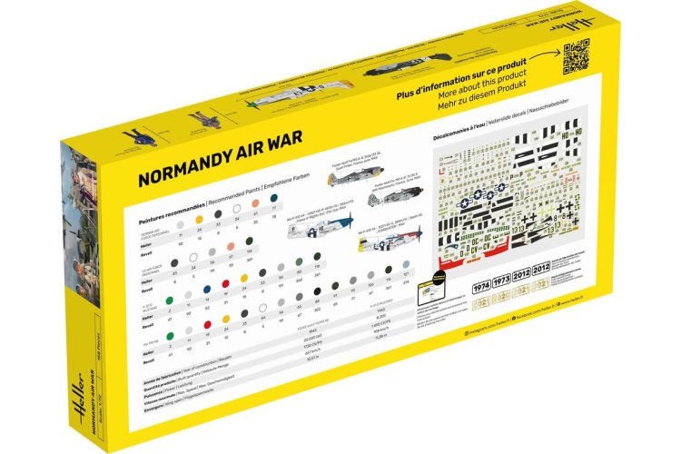 1:72 Heller 52329 Normandy Air War - 2 Planes and Figures - Starter Kit - Hel52329 4 - HEL52329