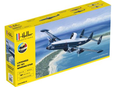 1:72 Heller 56311 EC.121 Warning Star Plane - Starter Kit - Hel56311 - HEL56311