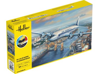 1:72 Heller 56315 Douglas DC-6 Super Cloudmaster AF - Starter Kit - Hel56315 1 - HEL56315