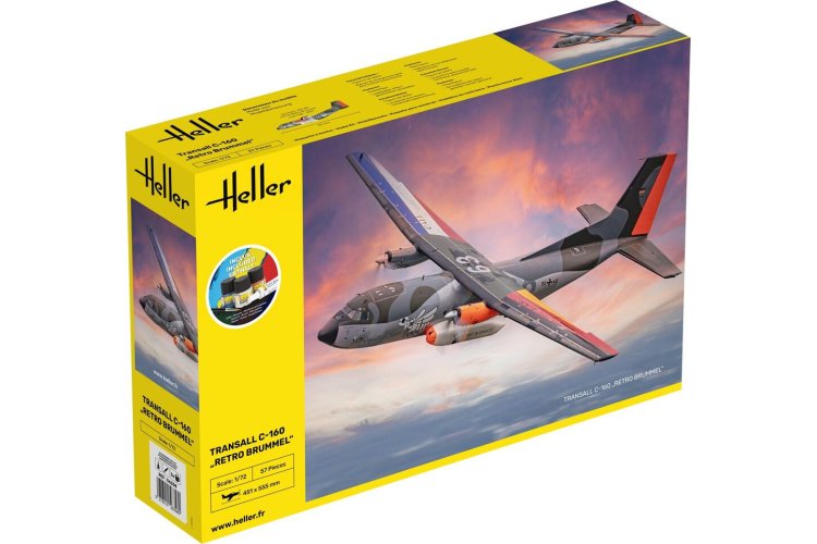 1:72 Heller 56358 Transall C-160 Retro Brummel - Starter Kit - Hel56358 1 - HEL56358