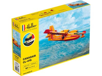 1:72 Heller 56370 Canadair CL-415 Plane - Starter Kit - Hel56370 - HEL56370
