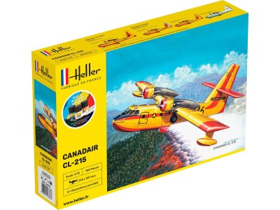 1:72 Heller 56373 Canadair CL-215 Plane - Starter Kit - Hel56373 - HEL56373